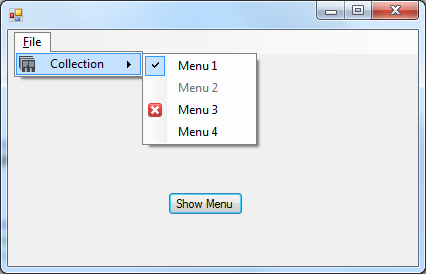 Enable And Disable Menu Strip After Login In C